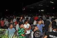 Pawan Fans Hungama at Sreeramulu Theatre
